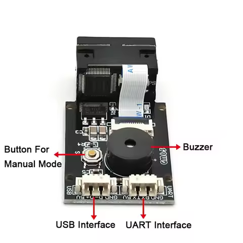 L77A GM65 1D 2D Barcode Scanner USB UART PDF417 Bar Code Reader QR Code Module for Bus Supermarket H