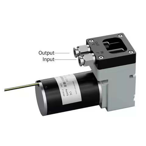 Kamoer 8.5L/min HLVP11.96 Diaphragm Vacuum Pump DC24 Brushless Air Pump Positive Pressure 0.25Mpa, P