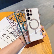 Magnetic attraction Case for Samsung Note 20 ultra Note 10 Plus S23 Ultra S22 Ultra S21 Ultra Note 1