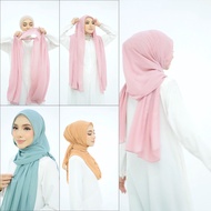 SHAWL ELASTIC BAND | INSTANT SHAWL ELASTIC BAND GETAH | PINLESS HIJAB