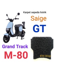 Karpet sepeda listrik Saige GT Grand Track Saige M80