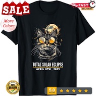 Eclipse , 8 April Eclipse Cat T-Shirt.