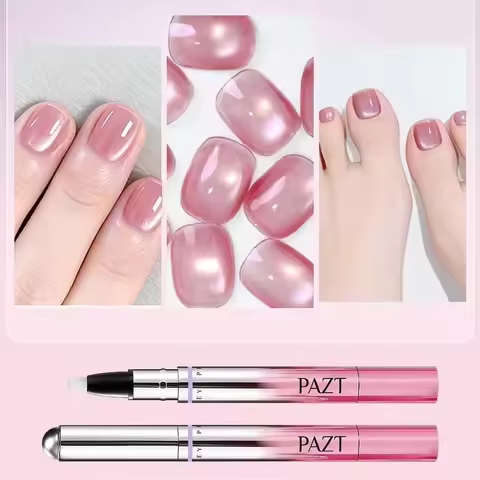 Multifunctional Lazy Portable 7in1 Cat Eye Nail Art Gel Pen Nail Polish With Magnetic Ball Nail Desi