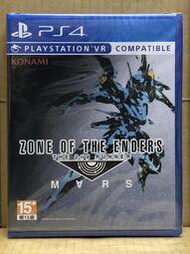 PS4 ZONE OF THE ENDERS (英文版) 支援 VR