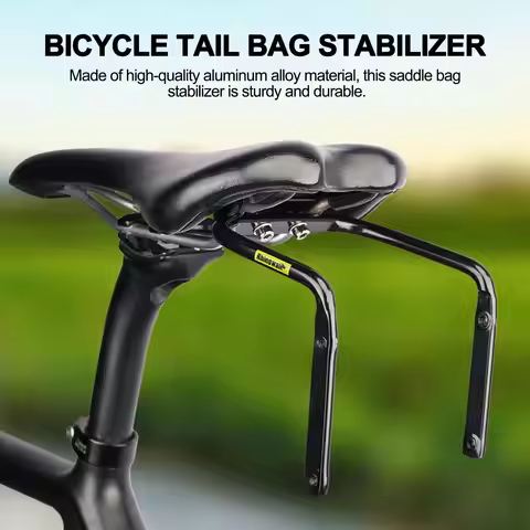 Bike Saddle Bag Stabilizers Saddle Bag Support Bracket Bike Water Bottle Holder For Bicycle Saddle B