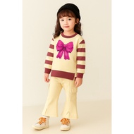 COD / GIRLS' CUBRAI STELAN RIBBON MOTIF CREM COLOR AGES 2 YEARS - 10 YEARS