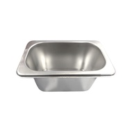 Sun East GN Pan 1/ 9 x 10cm - Stainless Steel Deep Tray Container (Gastronorm 1/9-100)