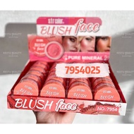 READY STOCK (WHOLESALES RM 2.50/1 PCS )1 BOX 24 PCS BLUSHER MINI LOOSE SUPER MATTE CHEEK MUD