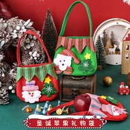 Christmas Decoration Elf Apple Bag Old Man Elk Yarn Candy Bag Gift Bag Christmas Eve Gift Bag Box WX