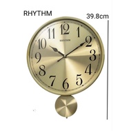 RHYTHM Pendulum Value Added Analog Wall Clock CMP551NR18