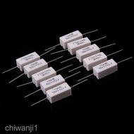 [chiwanjicdMY] 10Pcs 5W 10 Ohm 10Ohm Resistors