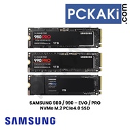 [LOCAL STOCK] SAMSUNG 970 / 980 / 980 PRO / 990 PRO / EVO NVMe M.2 SSD 500GB 1TB 2TB 4TB