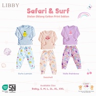 [TOMS] [SAVING BUNDLE 3 SET GIRL ] LIBBY - LONG Top + LONG Pants Set, Thin Cotton Oblong, Latest BOY