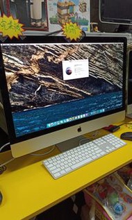 蘋果完美螢幕一體機27吋imac 16GB ram i5四核 1TB 硬碟 暢順運行上網喇叭聲音藍牙完美$1299
