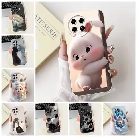 For Tecno KJ7 Case For Tecno Spark 20 Pro+ Cover Luxury Fashion Flowers Kawaii Cute Bumper For Techn