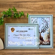 Certificate frame, A4(21X30), 20X30, picture frame, photo, wall hanging