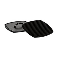 美國LODGE 美國製方形烙烤紋鑄鐵壓肉板