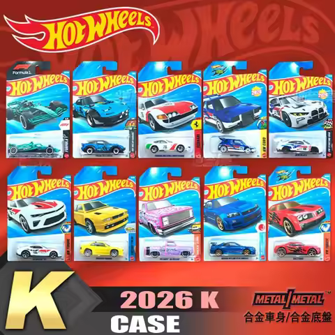 2026K Hot wheels Premium Alloy Car Model BMW M4 GT3 Nissan GTR Ferrari Porsche F1 Racing Car Collect
