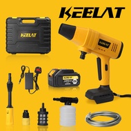 KEELAT KPW005 Brushless Cordless Water Jet High Pressure Car Wash Portable Yard Garden Floor Cleaner