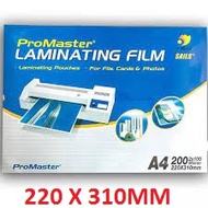 Laminating Film A4/A3 100MIC (100PCS)