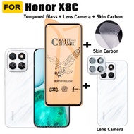 For Honor X8C Ceramic Frosted Soft Film Honor X7C X6B X7B X8B Honor 200 Smart Screen Protector 3 in 
