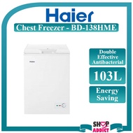 Haier 103L Chest Freezer Peti Sejuk Beku BD-138HME