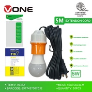 SAPPHIRE EXTENSION W/BULB EXTENSION CORD extension outlet cord V-ONE 5m Extension cord