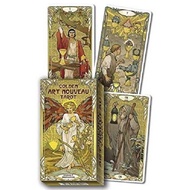 Golden Art Nouveau Tarot/Tarot/Giulia F. Massaglia eslite