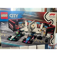 City Model - 60444 - F1 Garage & Mercedes-AMG & Alpine Cars - Lego