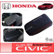[NEW] Honda Civic Fe 2022 Leather Armrest Cover Honda Civic Car Accessories