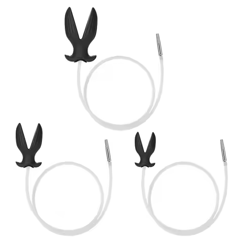 Hollow Anal Plug Back Court Peep Anal Dilator Pull Bead Out of All Imagination of Private and Luxuri