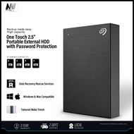 Seagate One Touch External 2.5-Inch Portable HDD With Password Protection/Hard Drive/USB3.0 (1TB/2TB/4TB/5TB)