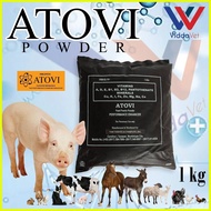 ◎ ☋ ◊ 1 kilo Atovi powder  Atovi original Atovi feed premix powder atovi nanotechnology for pigs at