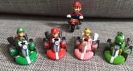 日本扭蛋 瑪利奧回力車 耀西 路易吉 瑪利歐大電影 碧姬公主 Yujin Takara Tomy Super Mario Bros Pull Back Racing cars