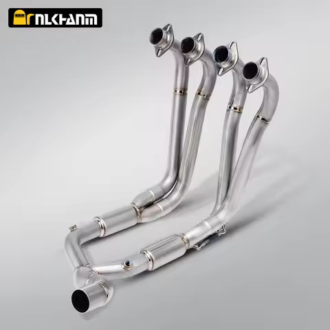 For CB1000R Ti. motorcycle exhaust system modified with full Ti. front section for HONDA CB1000R 201