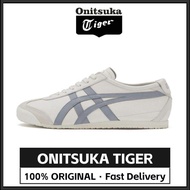 【100% Original 】Onitsuka Tiger MEXICO 66 White/Grey 1183B771 Low Top Unisex Sneakers