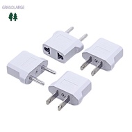 [GrandLarge] 5/10Pcs Us To Eu Conversion Plug Eu To Us Us To Au Flat Plug To Dual Use MY