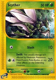 Scyther (106) - Aquapolis Pokemon - Scyther (106) - Aquapolis