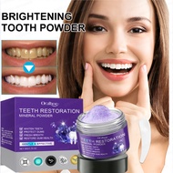 Purple Teeth Beauty Powder Gentle Cleaning Stain Removal Teeth Protection Teeth Whitening Powder