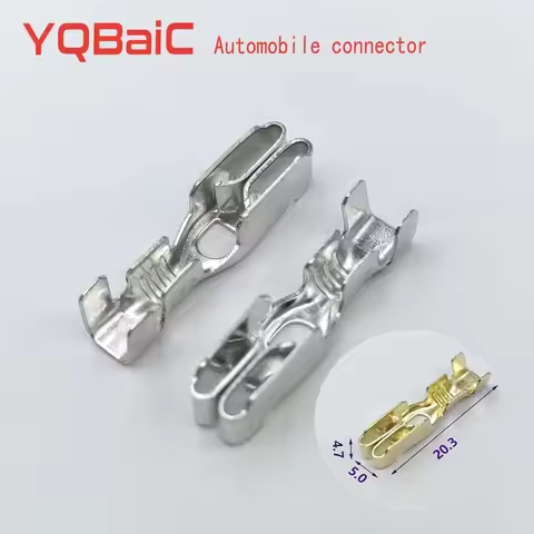 50/100/200/500 Pcs Car Insurance Fuse Holder Terminal Automotive Meter Fuse Box Terminals For VW Aud