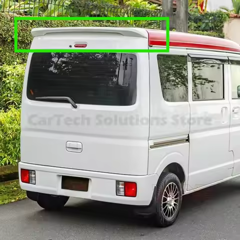 For 2017-2024 Suzuki Every Wagon DA17W DA17V Modified Top Wing Punch-Free Sport Exterior Rear Spoile