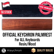 Keychron Palmrest K2/K3/K4/K6/K7/K8/K10/K12/V2/V4/Q1/Q2/Q4 Wooden Resin Walnut Palm Wrist Rest Wrist