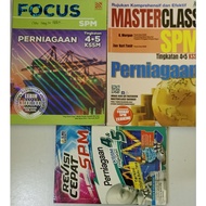 SPM PERNIAGAAN (NOTA+LATIHAN) second hand book