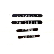 For Nikon  50mm 1.8G  50mm 1.4G   35mm 1.8G   105VR  Number Paper Camera Number Paper Cameradigital 
