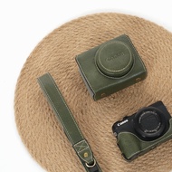 Canon g7x3 Protective Case g7x2 Camera Bag Liner Bag Retro Strap Waterproof Storage Bag