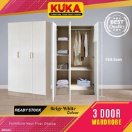 3 Door Wardrobe/Almari Baju 3 Pintu/Almari baju/Almari Murah/Almari IKEA/cabinet baju/asthetic wardrobe/almari viral/almari besar/almari diy/almari/cabinet