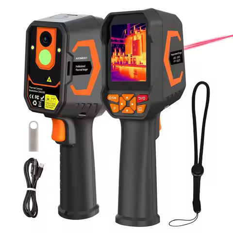HoldPeak DP15L Thermal Imager 512x384 Super Resolution 25Hz 1080P2.8"LCD-20~550℃ Handheld IR Camera 