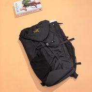 Arc'teryx Mantis 26 Backpack Solid Black Yellow Embroidery Logo