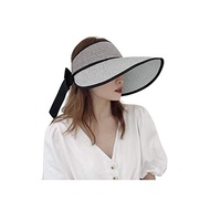 Subscribe Hat Ladies Spring/Summer UV Cut Hat Folding Sun Visor Tsuba Hat Cap Hat Cap Hat