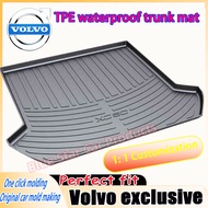 Volvo TPE rubber trunk mat waterproof tailstock mat waterproof mat trunk mat for XC60 XC40 V40 XC90 